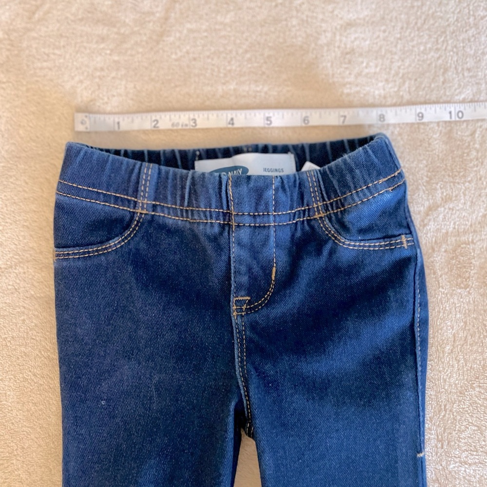 Old Navy Toddler Ankle Zip Jeggings - Size 2T - Picture 6 of 7